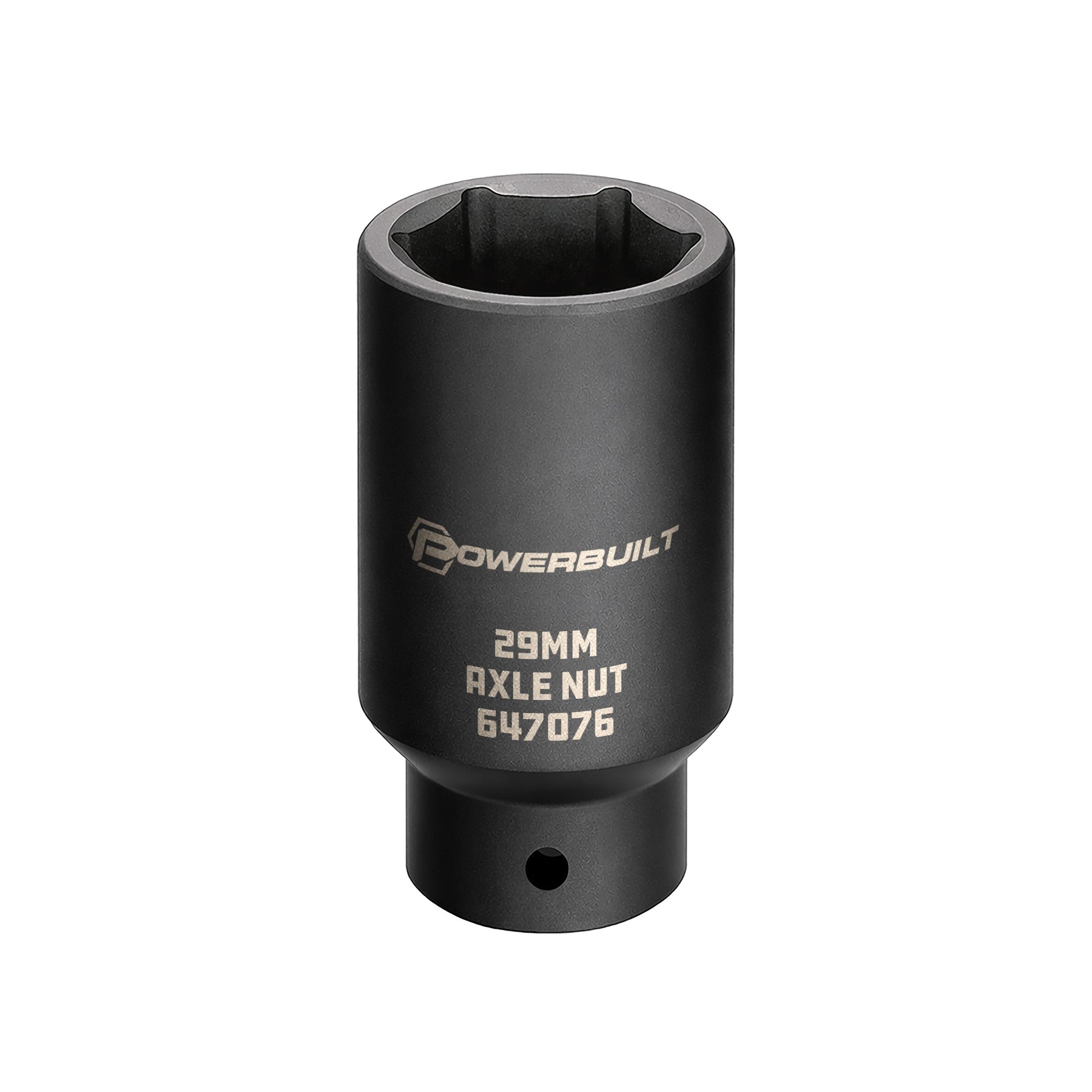 1/2 Inch Drive by 29 MM Axle Nut Socket