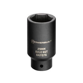 1/2 Inch Drive by 29 MM Axle Nut Socket
