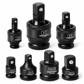 7 Piece Impact Universal Joint & Socket Adapter Set