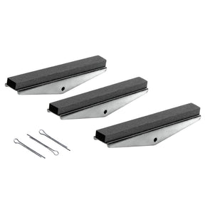3 Piece 4 in. Cylinder Hone Stones (Medium Grit #220)