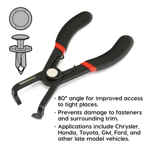 80 Degree Push Pin Clip Removal Pliers