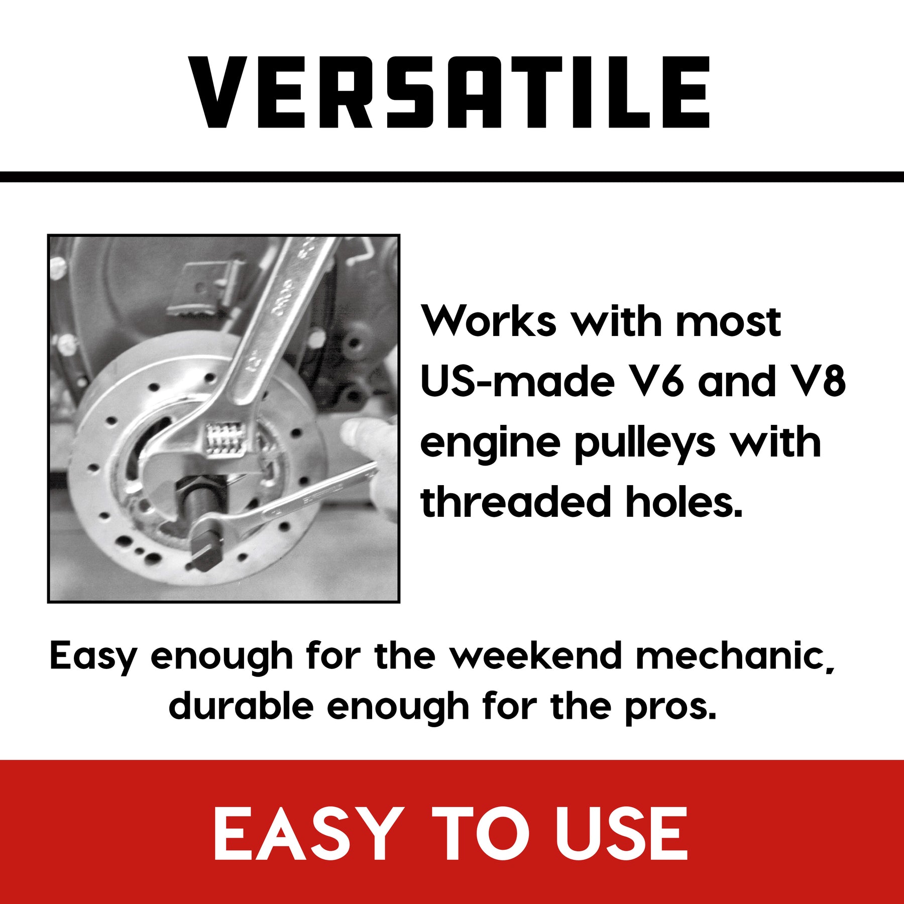 Master Harmonic Balancer Puller / Pulley Installer Kit