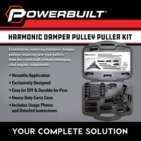 Harmonic Damper Pulley Puller Kit