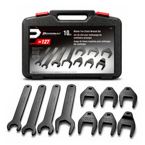 10 Piece Master Fan Clutch Wrench Kit