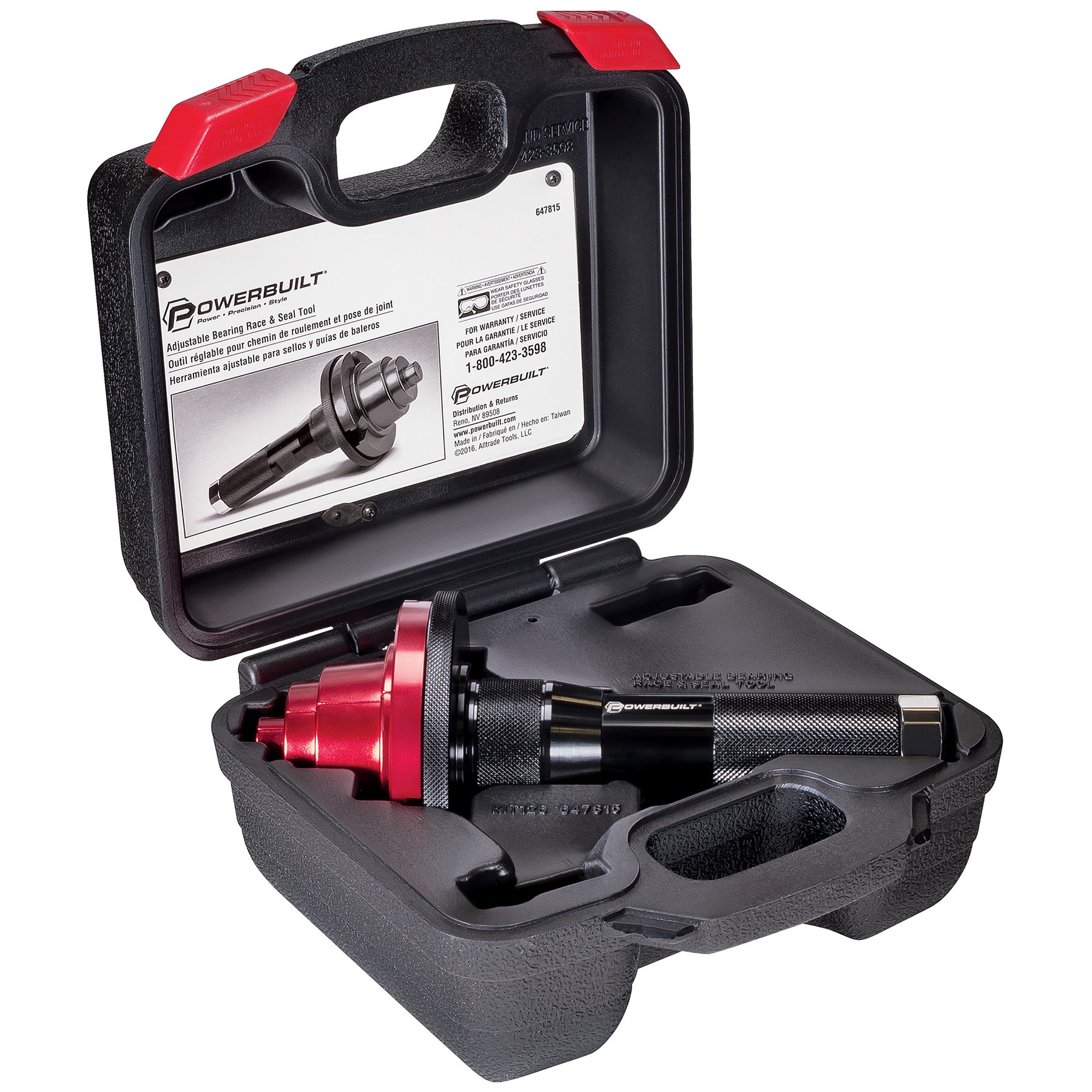 Adjustable Bearing Race and Seal Installer Kit