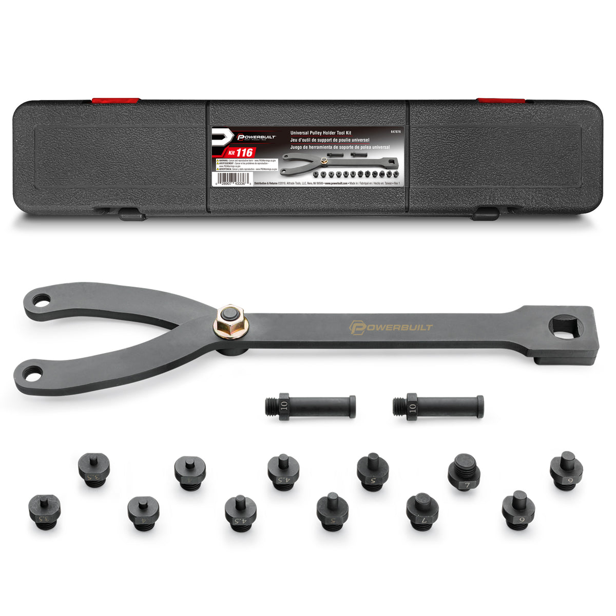 Universal Pulley Holder Tool Kit