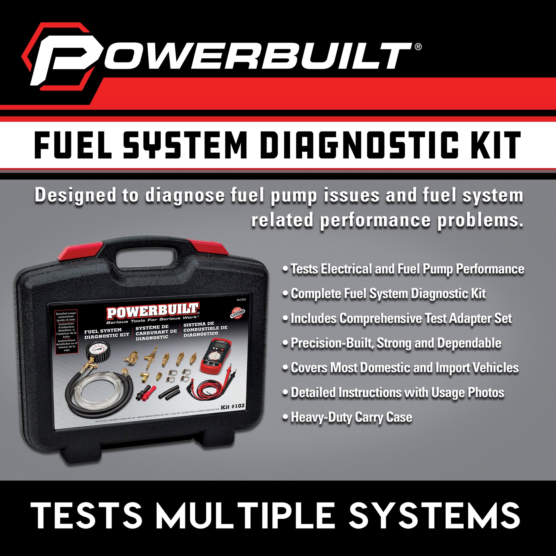 Fuel Pump Diagnostic Kit