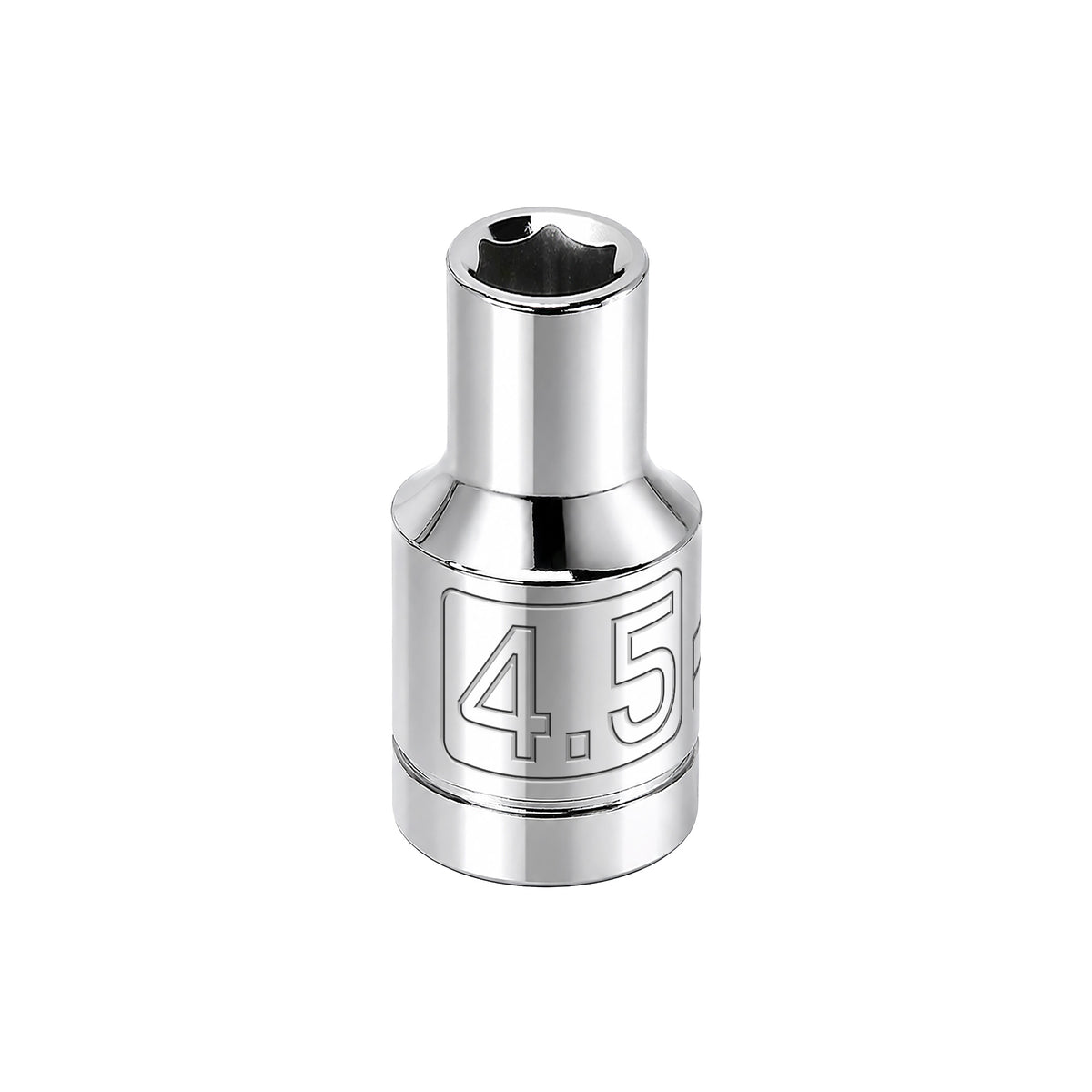 1/4 Inch Drive x 4.5 MM 6 Point Shallow Socket