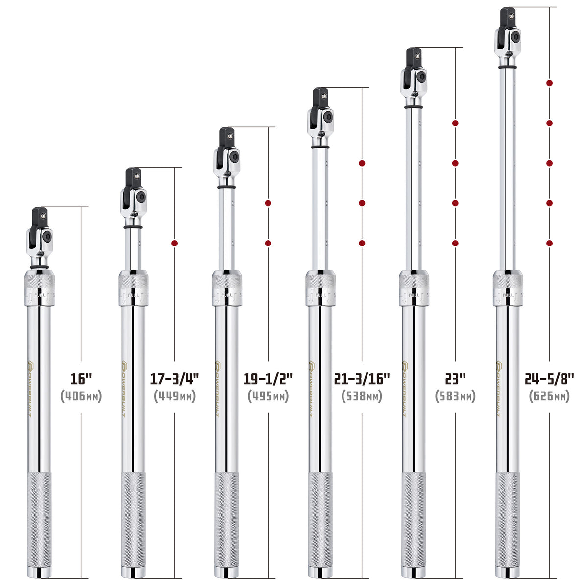 1/2" Drive Extendable Breaker Bar