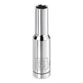 1/4 Inch Drive x 6 MM 6 Point Deep Socket