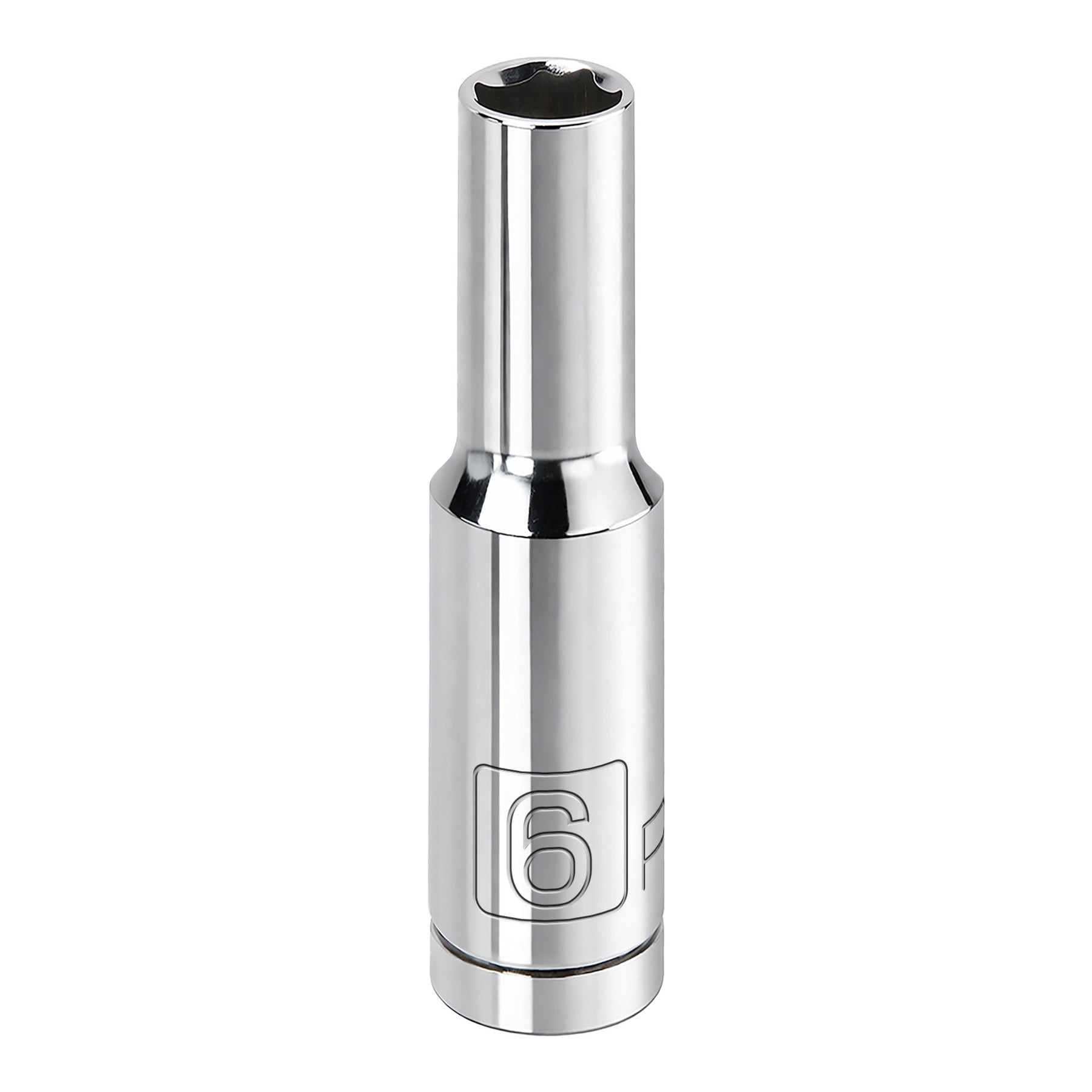 1/4 Inch Drive x 6 MM 6 Point Deep Socket