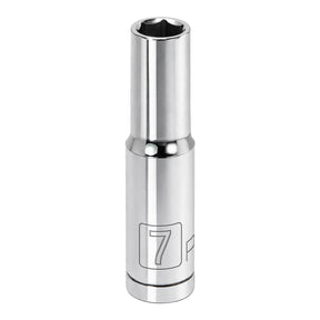 1/4 Inch Drive x 7 MM 6 Point Deep Socket