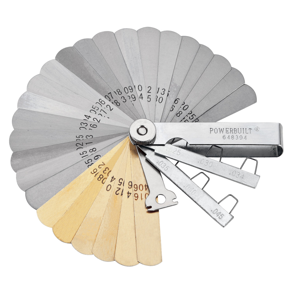 25 Blade Tune-Up Feeler Gap Gauge