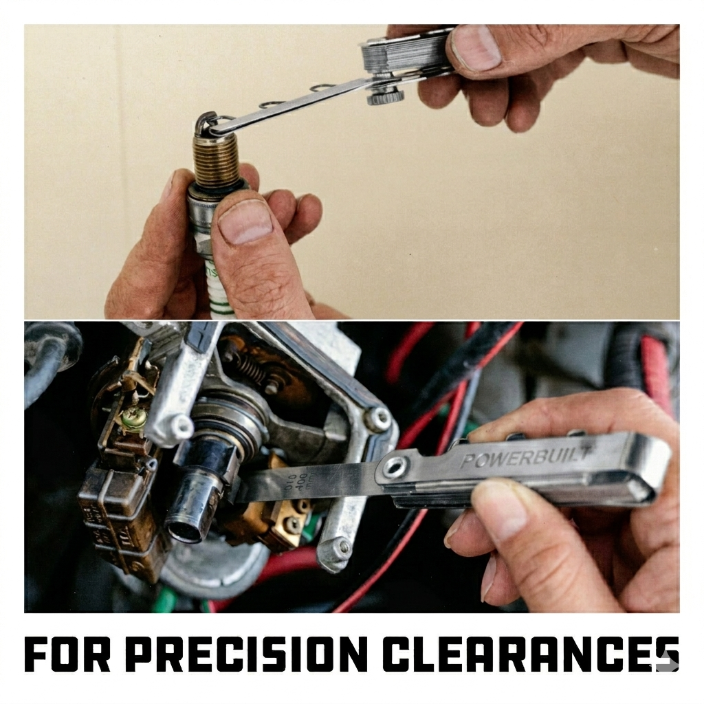 25 Blade Tune-Up Feeler Gap Gauge