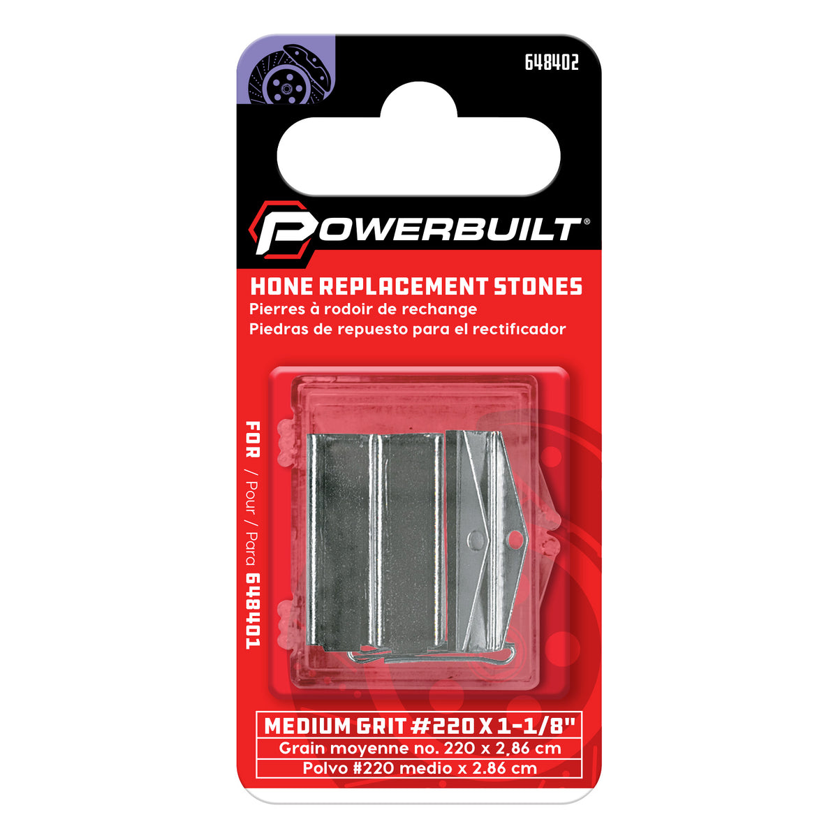 Replacement Hone Stones for 648401 Brake Cylinder Hone
