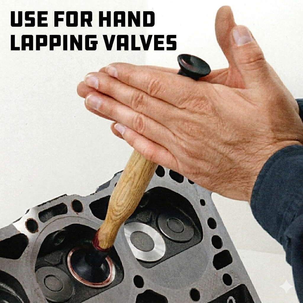 2 Piece Double Cup Valve Grinder Set