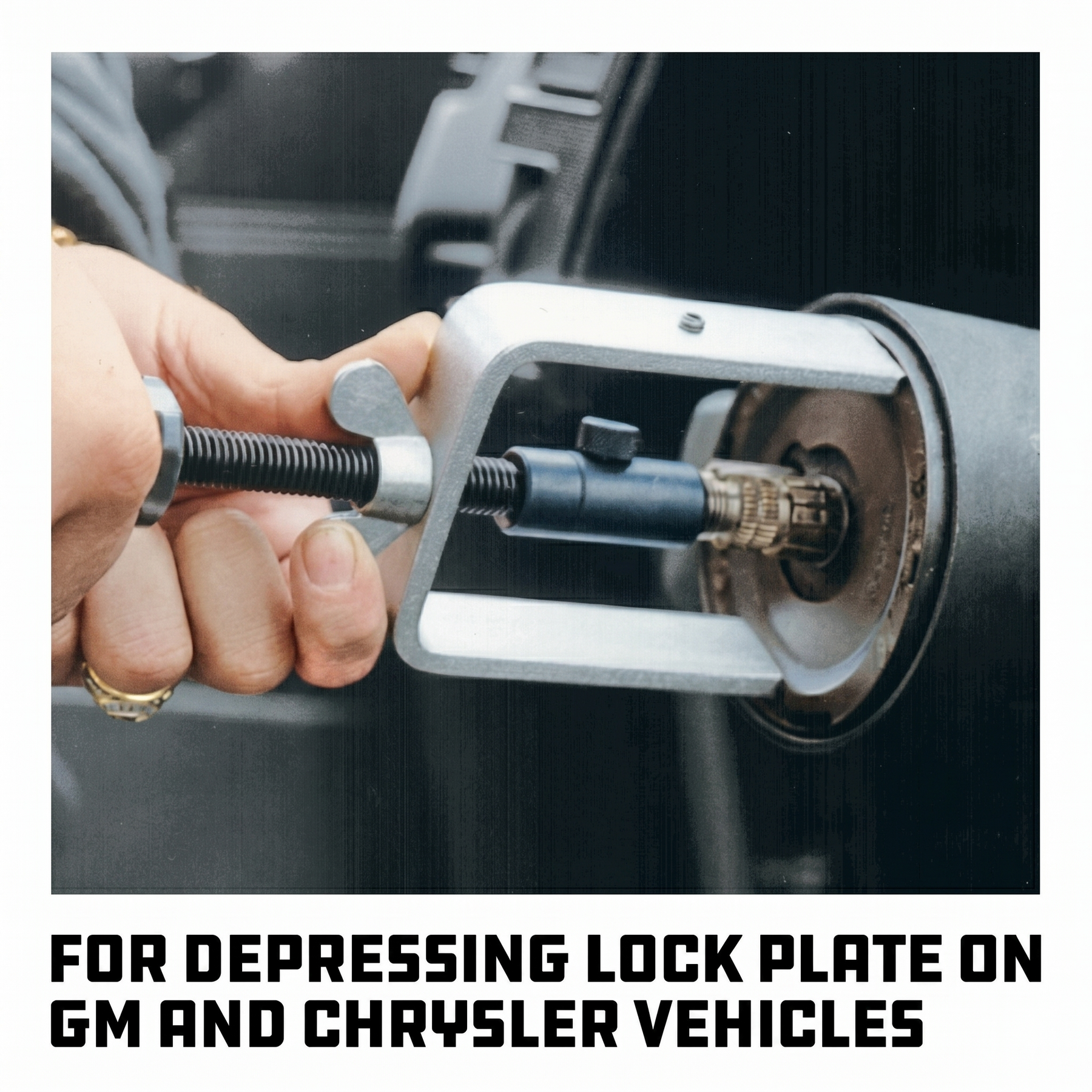 Steering Wheel Lock Plate Remover