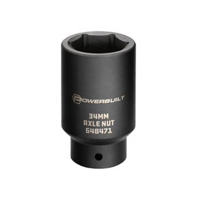 1/2 in. Dr. 34mm Axle Nut Socket