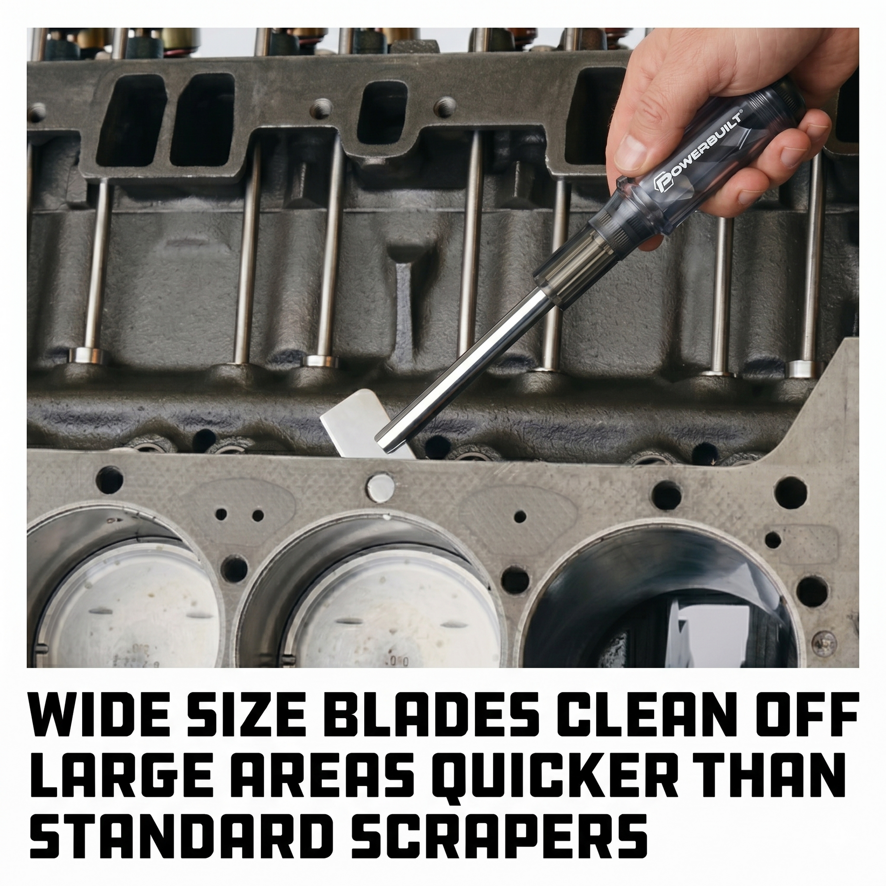 Wide Blade Gasket Scraper