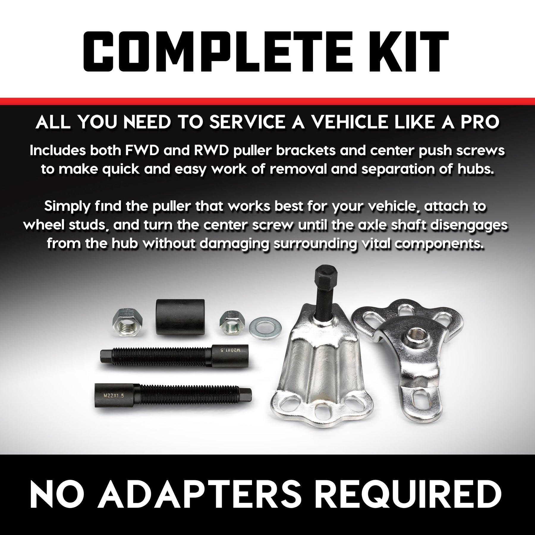 Master Hub Puller Kit