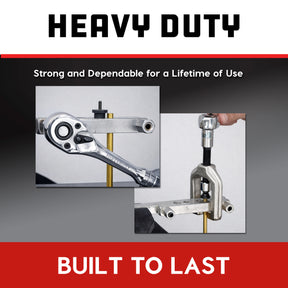 9 Piece Double Flaring Tool Kit