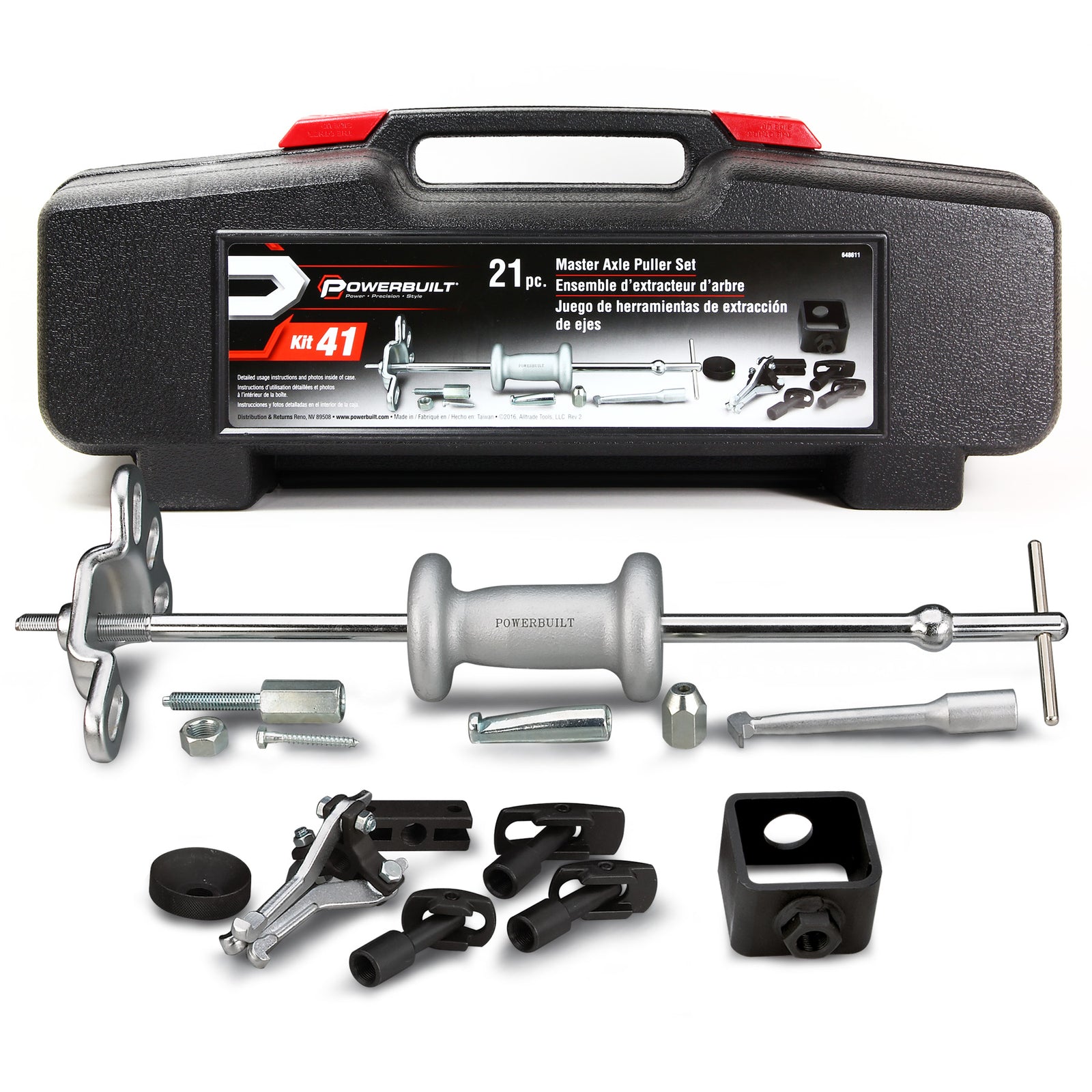 Master Axle Puller Tool Set - Remove Car Front and Rear