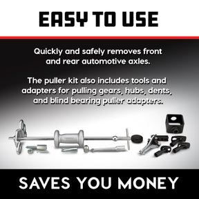 21 Piece Master Axle Puller Kit