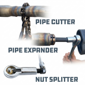 4 Piece Exhaust Pipe Cutting Kit