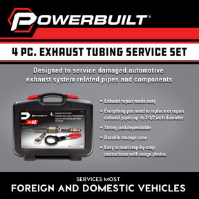 4 Piece Exhaust Pipe Cutting Kit