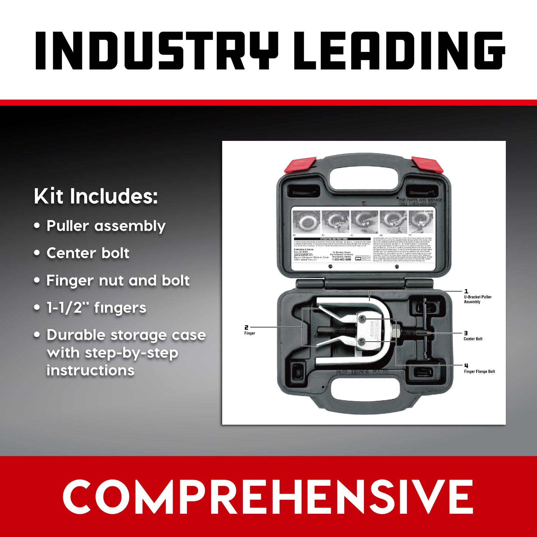 Pilot Bearing Puller Kit