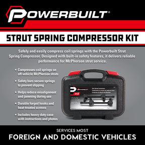 2 Piece Strut Spring Compressor Kit