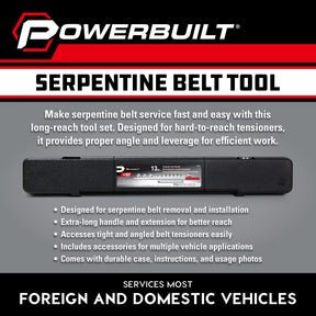 Serpentine Belt Tool Kit