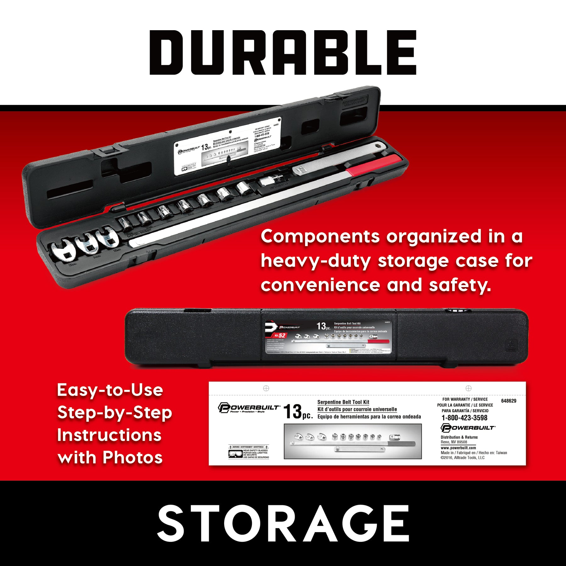 Serpentine Belt Tool Kit