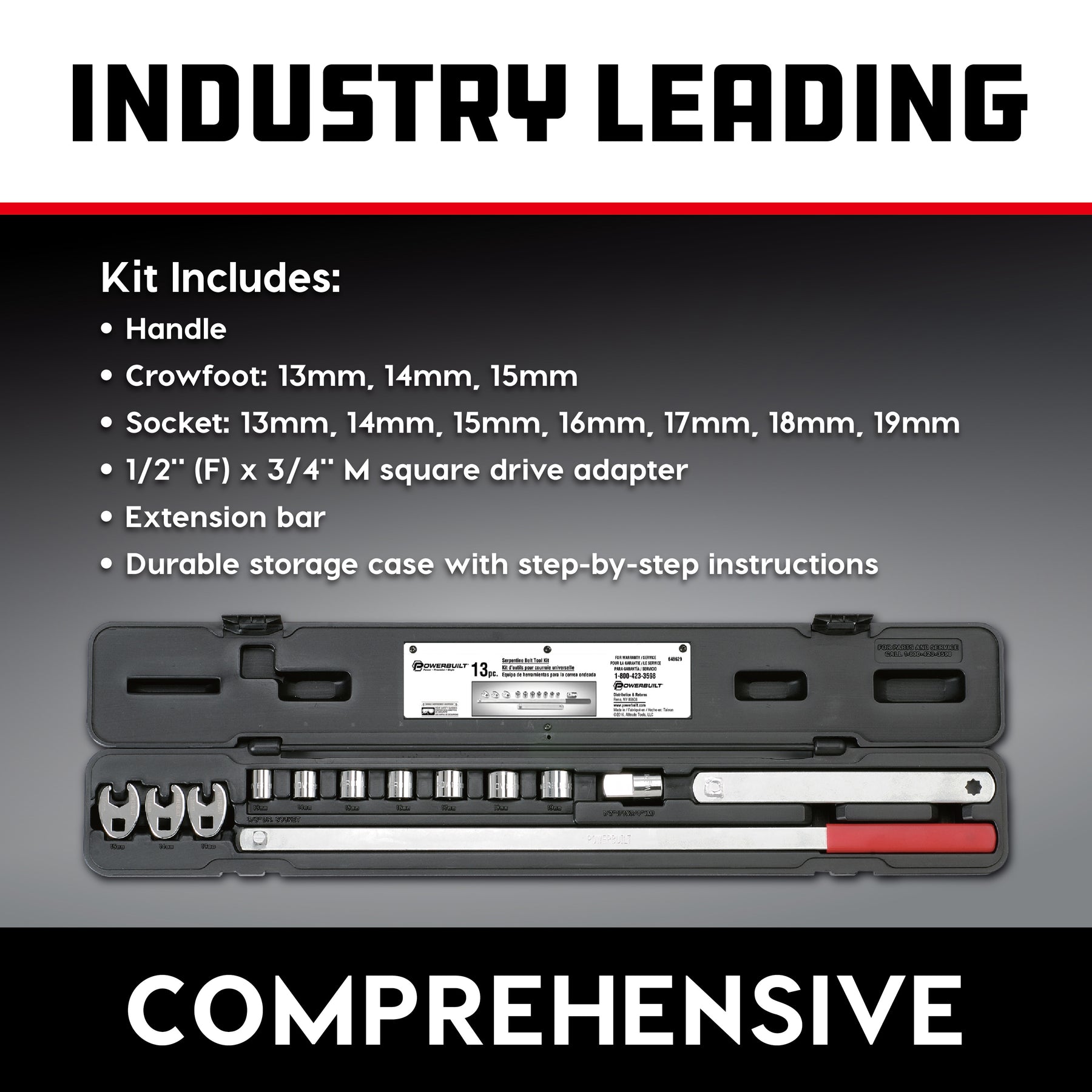Serpentine Belt Tool Kit
