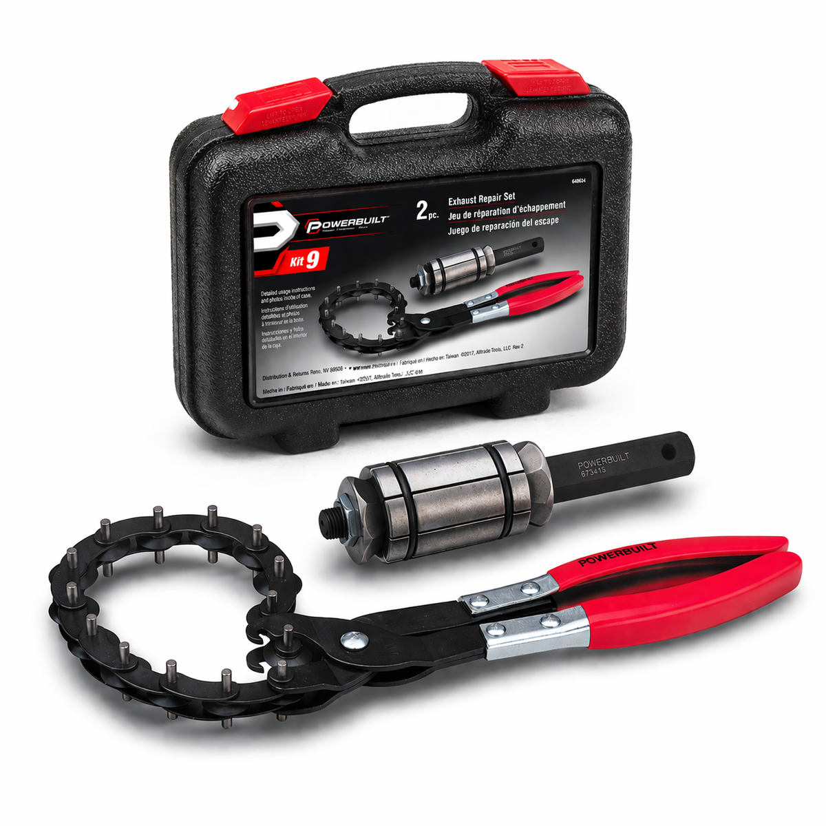 2 Piece Exhaust Pipe Service Kit