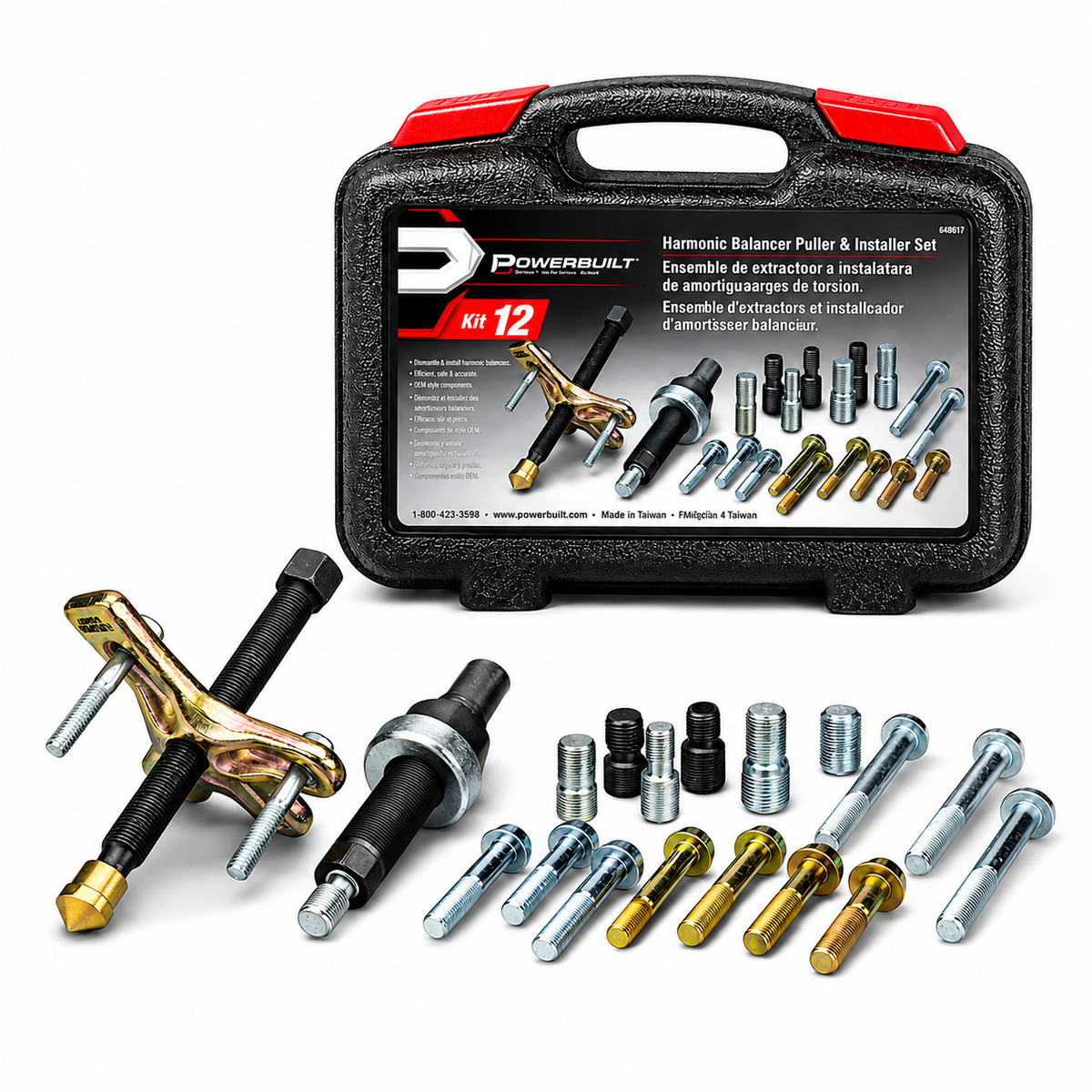 Harmonic Balancer Puller & Installer Kit