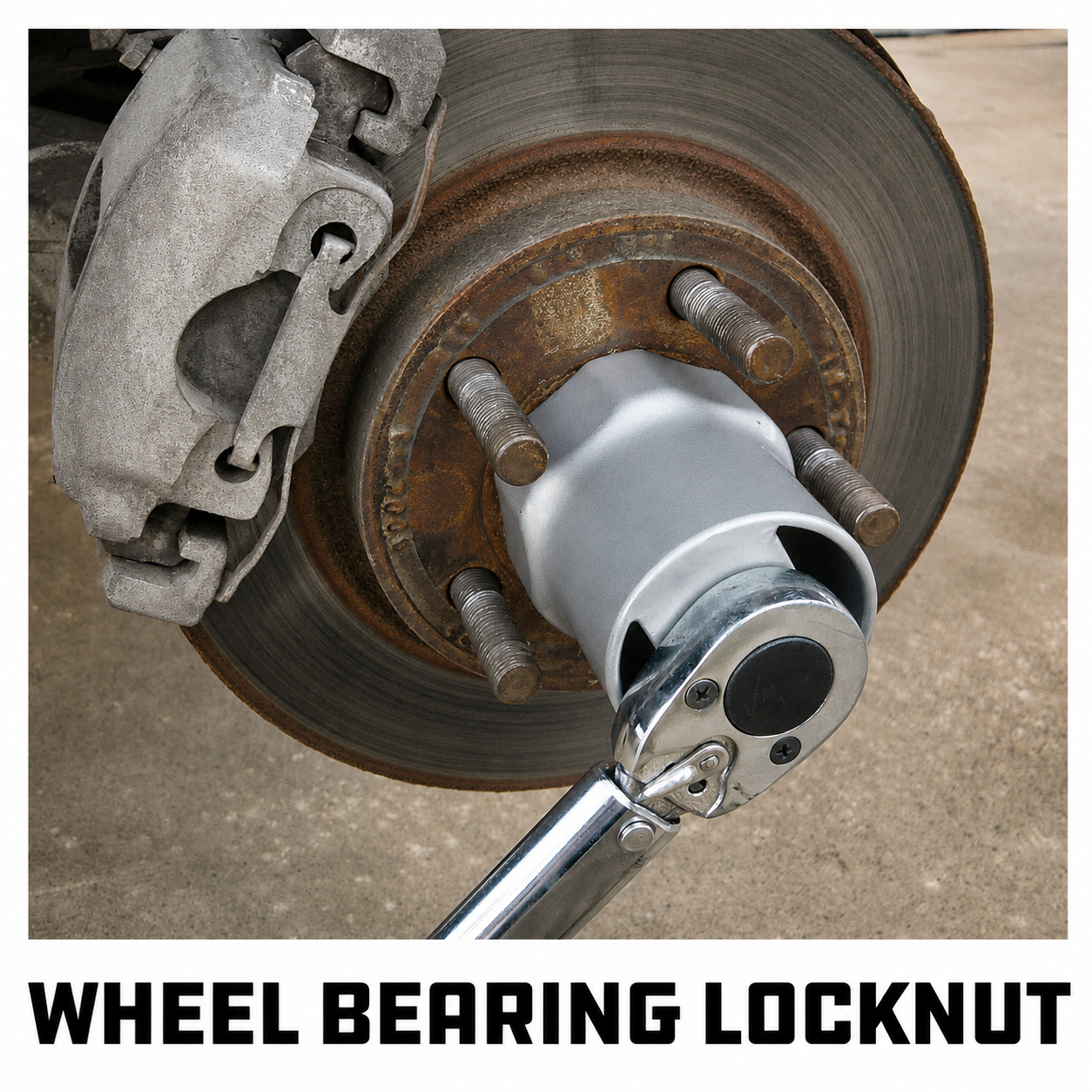 Wheel Bearing Locknut Remover Kit
