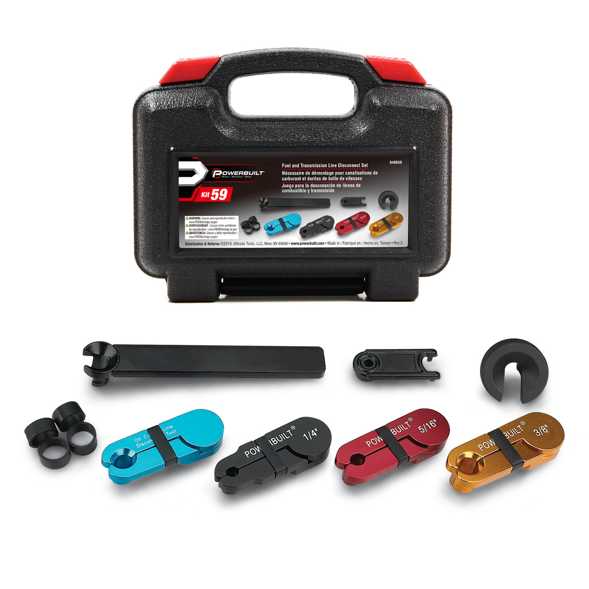 11 Piece Fuel And Transmission Line Disconnect Kit