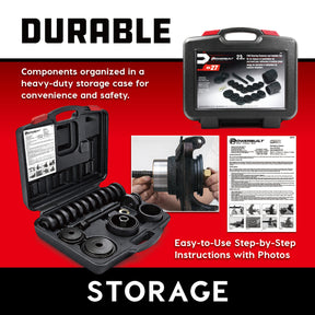 23 Piece FWD Bearing Removal And Installer Kit