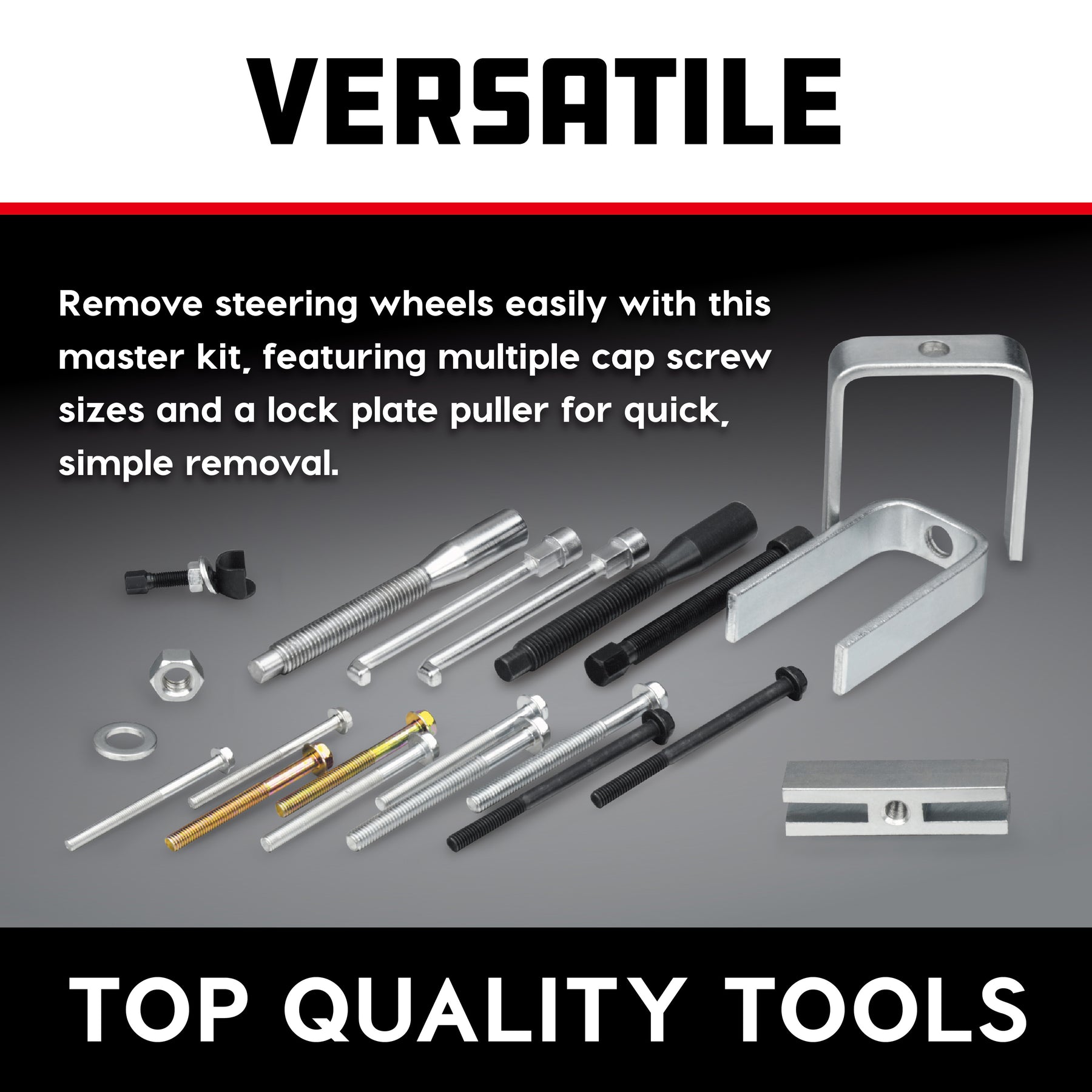 Master Steering Wheel & Lock Plate Removal Kit