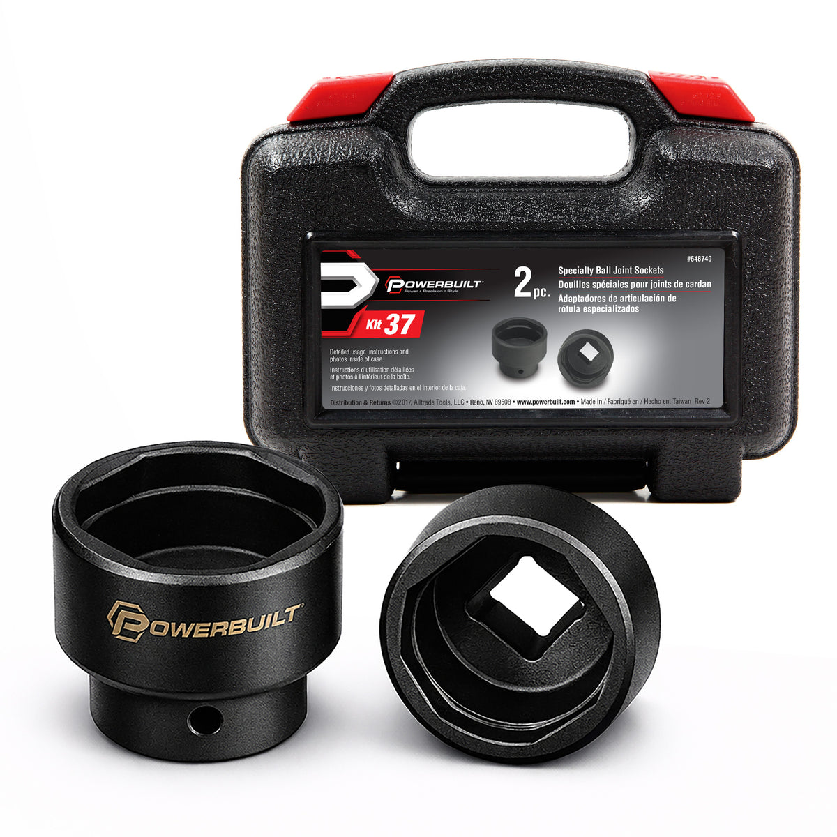 2 Piece Chrysler Ball Joint Socket Kit