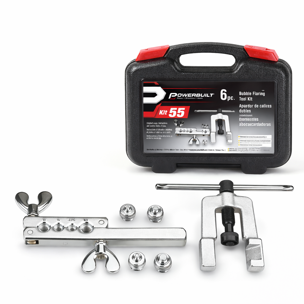 6 Piece Bubble Flaring Tool Kit