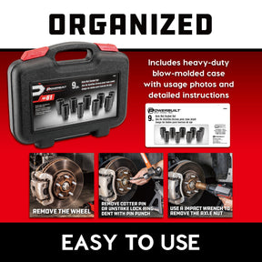 Master Axle Nut Socket Kit