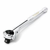 Compact 3/8 in. Dr. Swivel-Head Ratchet, 72 Tooth