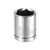 3/8 in. Dr. Sockets - Metric Shallow - 6 Pt.