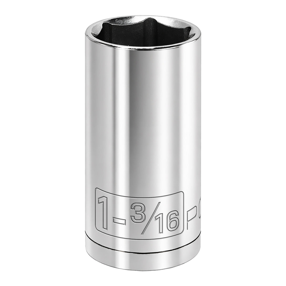 1/2 Inch Drive x 1-3/16 Inch 6 Point Deep Socket