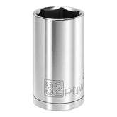 1/2 Inch Drive 32 MM 6 Point Deep Socket