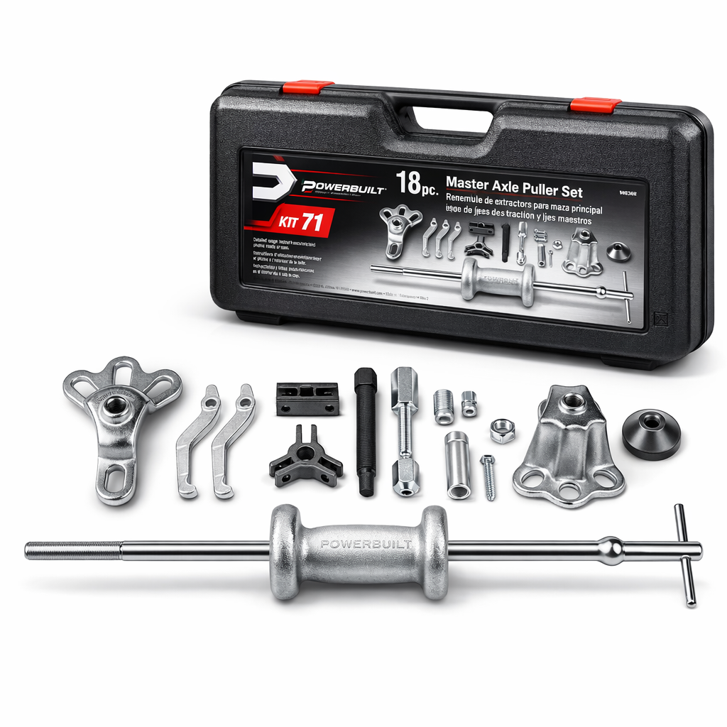 18 Piece Master Axle Puller Kit