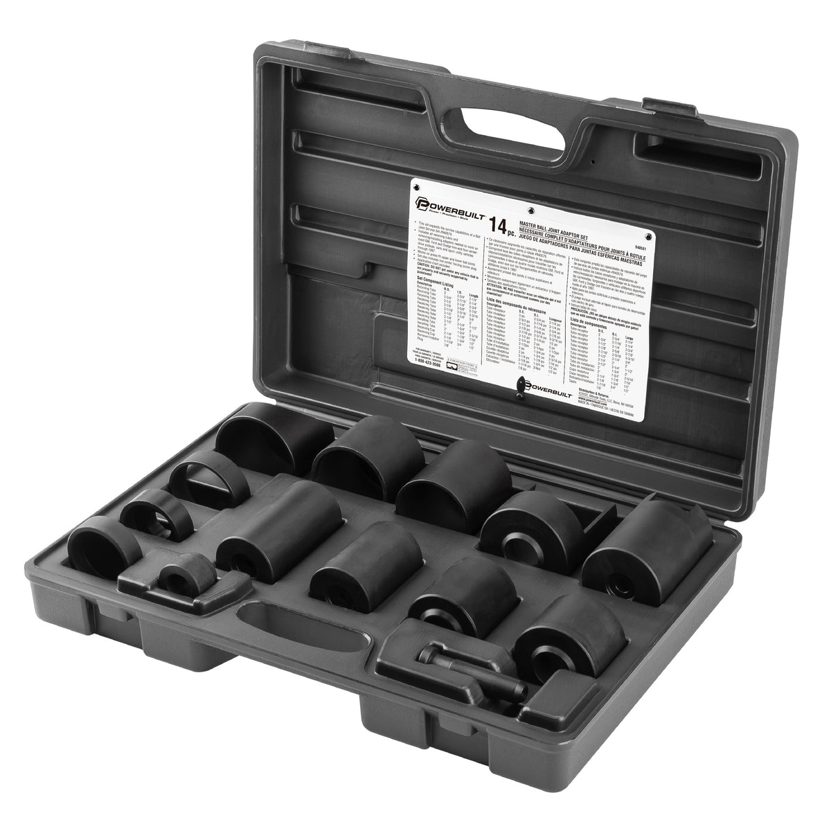 14 Piece Master Ball Joint Adapter Kit