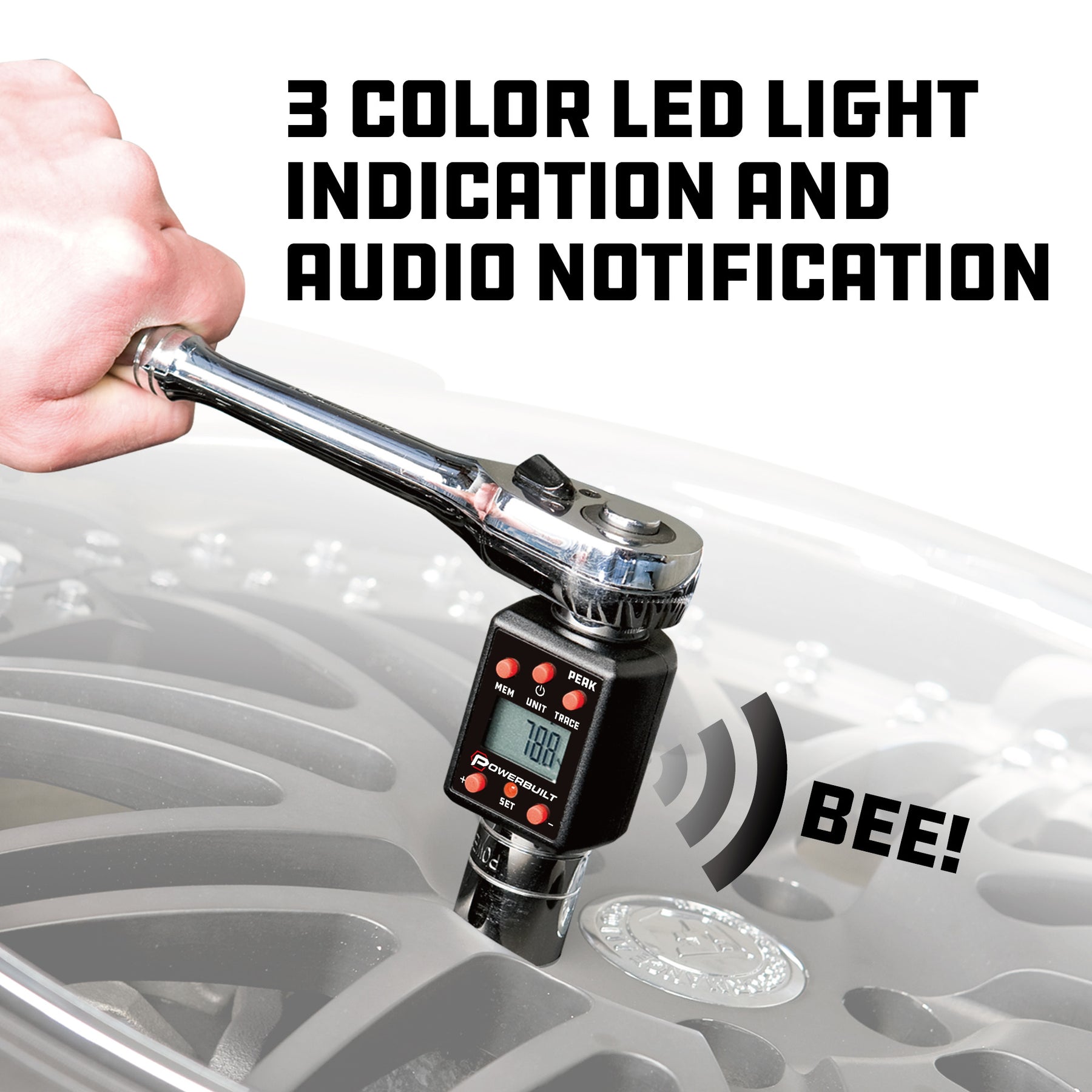 3/4-Inch Drive Digital Torque Adapter